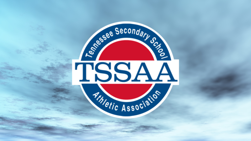 TSSAA Logo on Teal Gradient